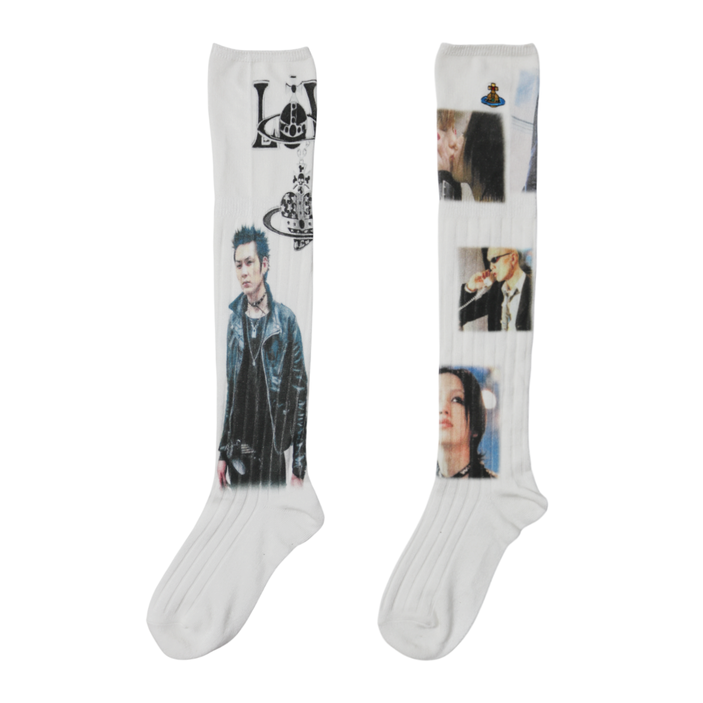 reworked Vivienne Westwood knee high socks