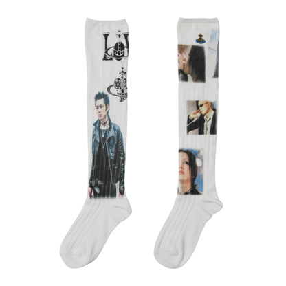 reworked Vivienne Westwood knee high socks