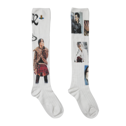 reworked Vivienne Westwood knee high socks