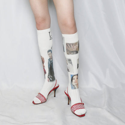reworked Vivienne Westwood knee high socks