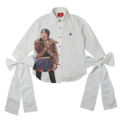 reworked Vivienne Westwood button shirt