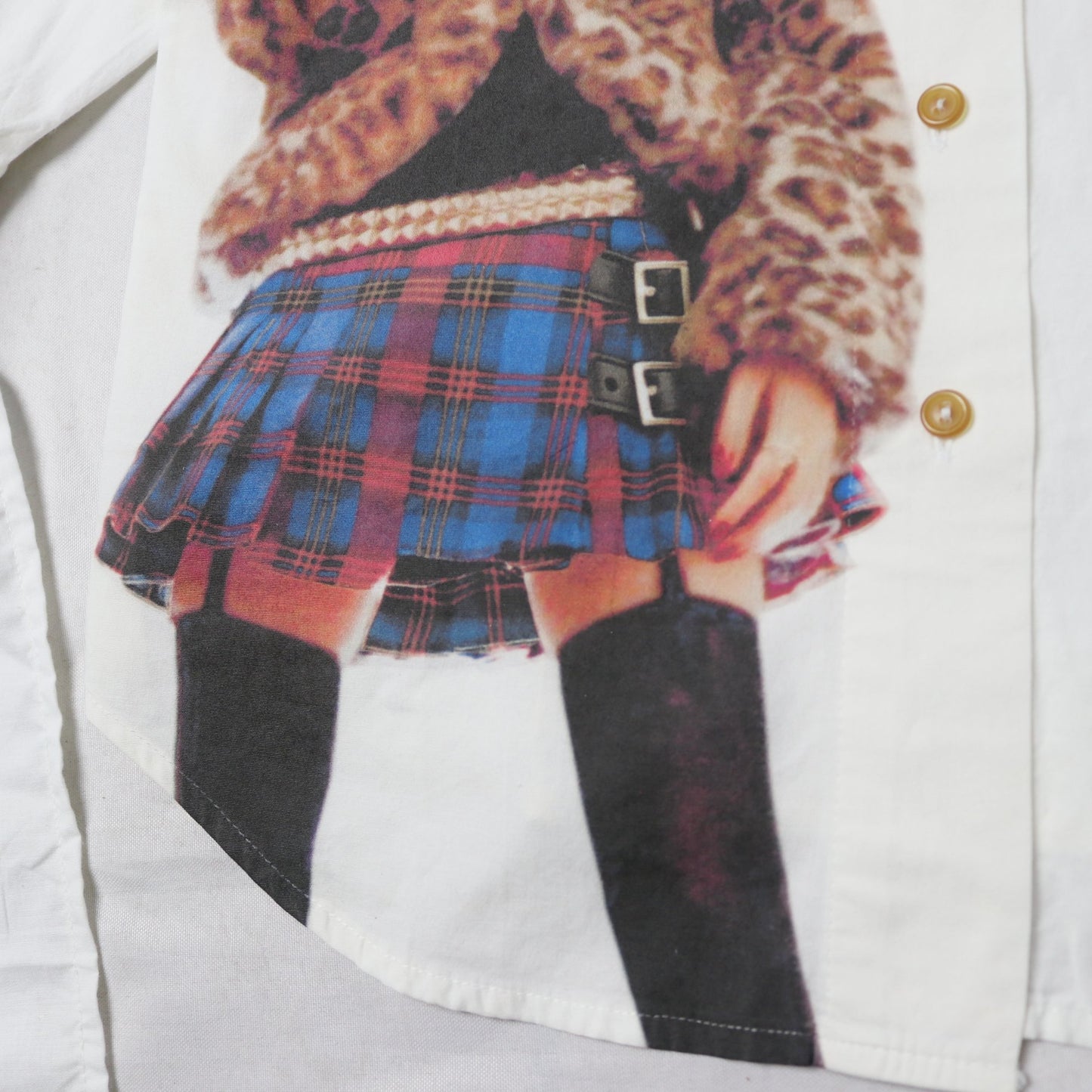 reworked Vivienne Westwood button shirt