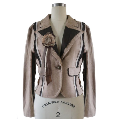 Japanese label paneled blazer jacket - Size S