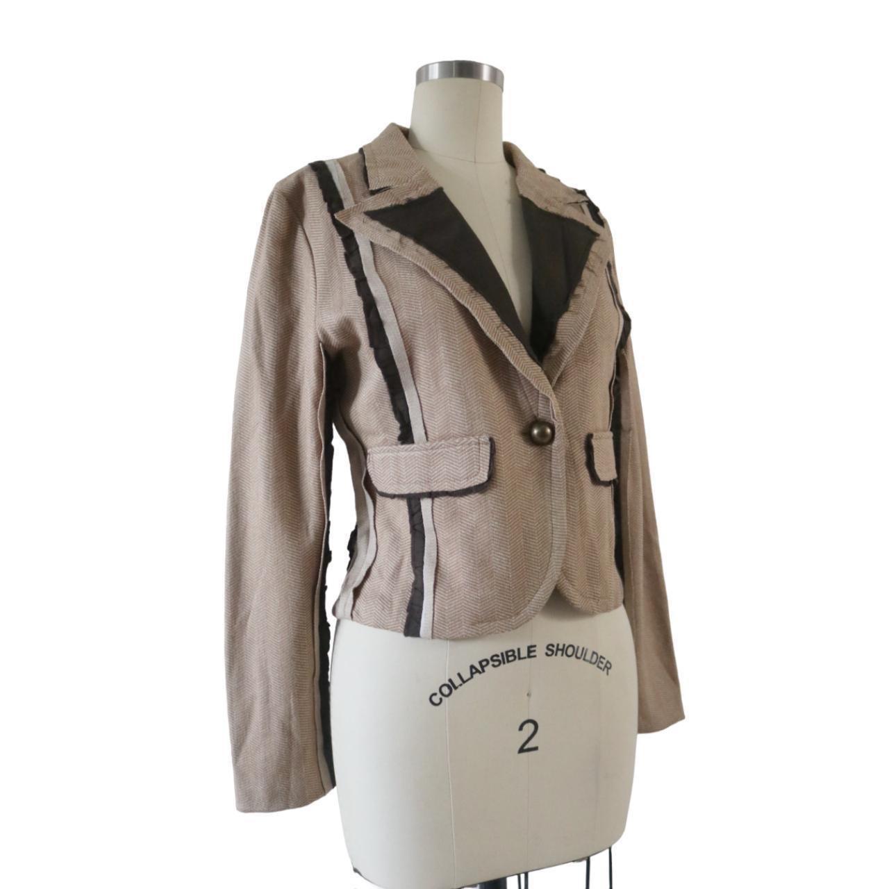 Japanese label paneled blazer jacket - Size S