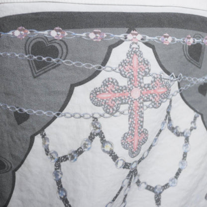 garter print bodycon dress