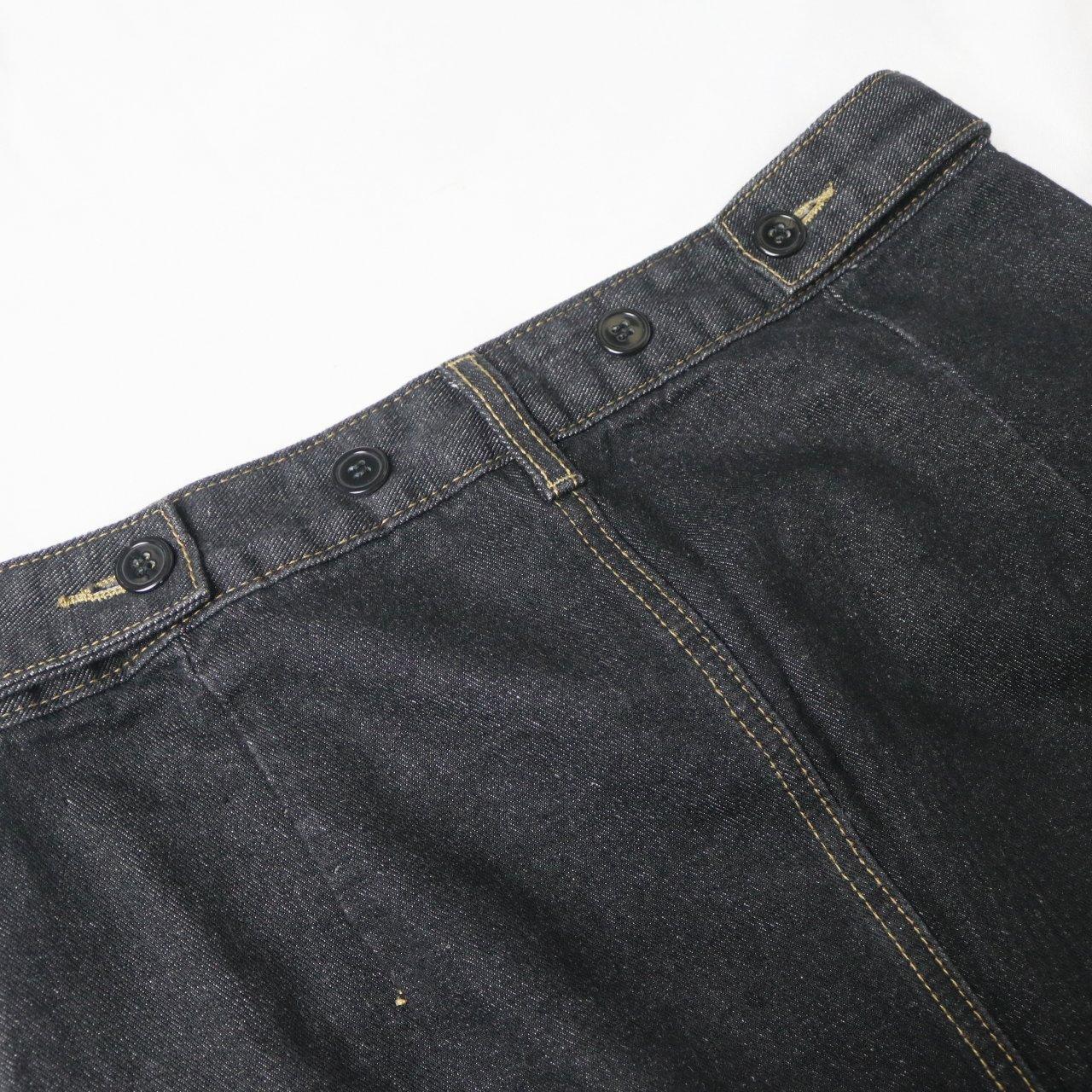 reworked Diesel denim skirt