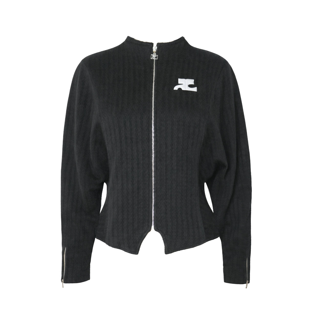 Courrèges batwing wool jacket - Size M