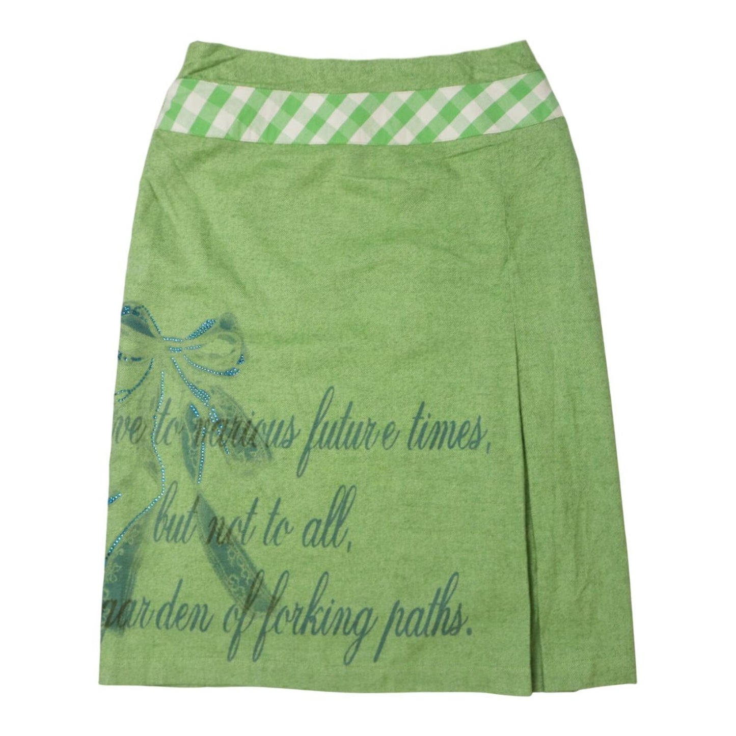 the "Paradox" jacket and skirt set