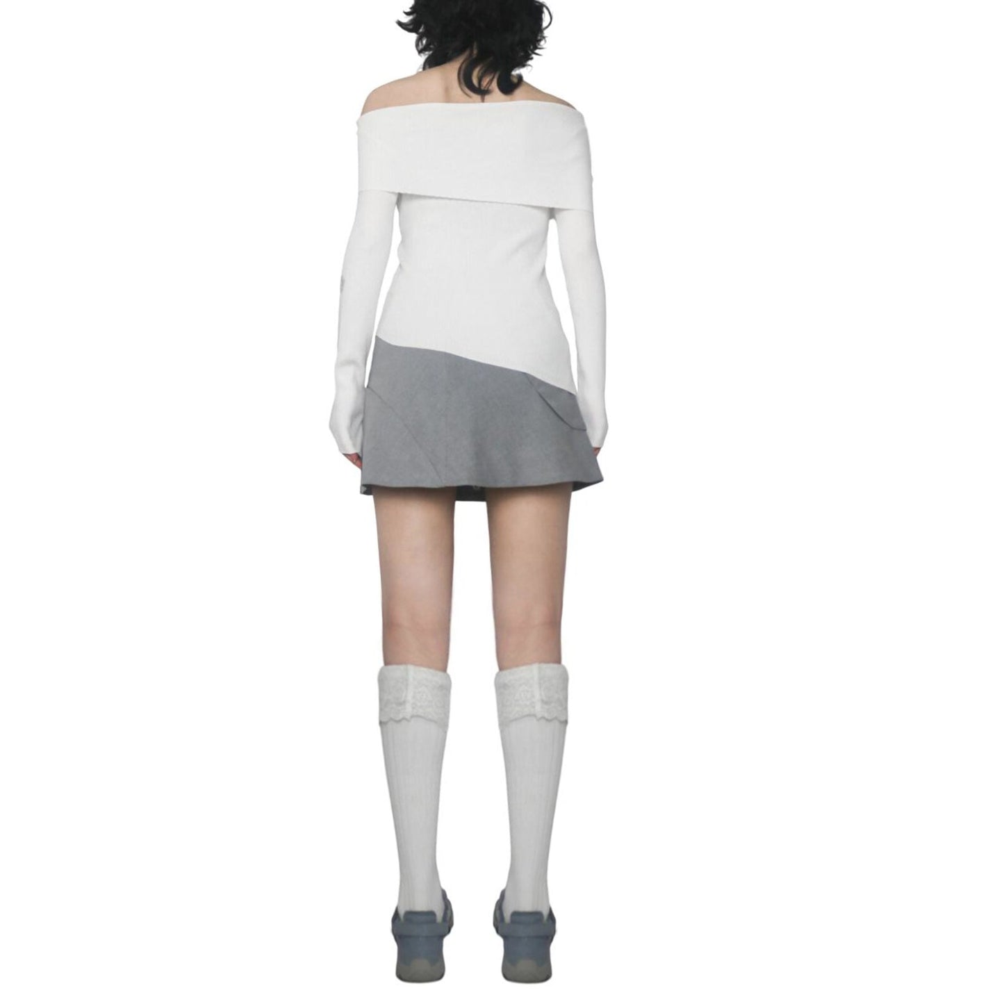 drowning knife a-line skirt