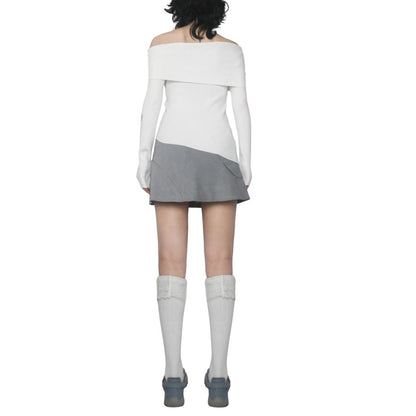 drowning knife a-line skirt