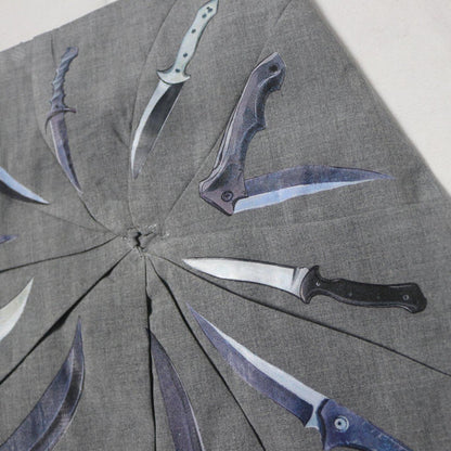 drowning knife a-line skirt