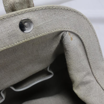 Prada canvas frame bowling bag