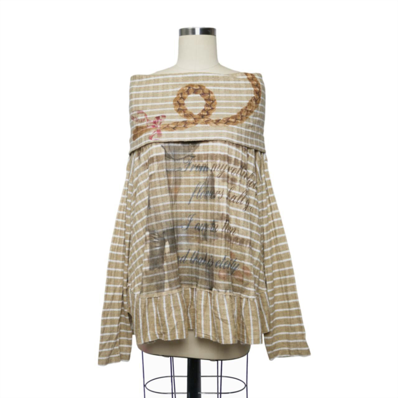 1 of 1 convertible waffle plaid sweater