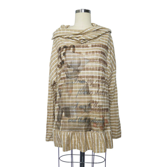 1 of 1 convertible waffle plaid sweater